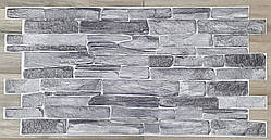 Декоративні панелі з ПВХ "Камінь сірий"