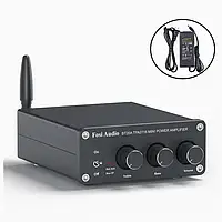 Підсилювач звуку Fosi Audio BT20A Bluetooth 5.0, AUX, 2x100W