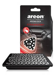 Ароматизатор AREON Aroma Box Полуниця банка (під сидіння)