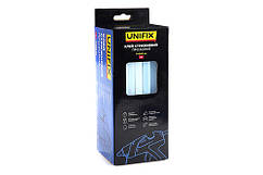 Клей стрижневий прозорий 11.0х200мм 1 кг (50 шт) (коробок) UNIFIX