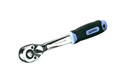 Ключ-тріскачка з вигнутою ручкою CrV3/8 (90T) APRO