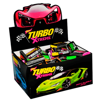 Жувальна Гумка Turbo Extreme 90g 20шт