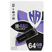 Накопитель USB Flash Drive Hi-Rali Taga 64gb Цвет Чёрный