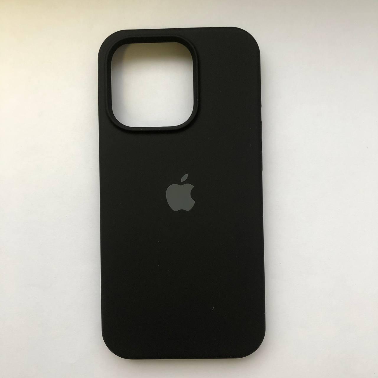 Чохол Silicone Case для Apple iPhone 15 Black