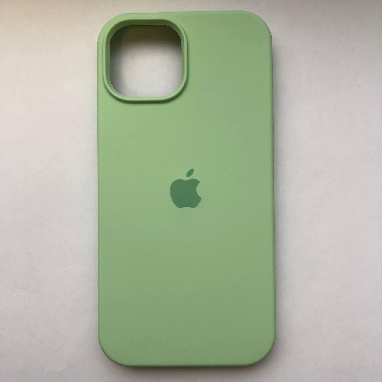 Чехол Silicone Case для Apple iPhone 15 Pistachio