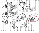 Обмежувач відкриття перднього двері (L/R) на Рено Кенго (1997.08 - 2008.02) POLCAR (Польща) 6060Z30, фото 4