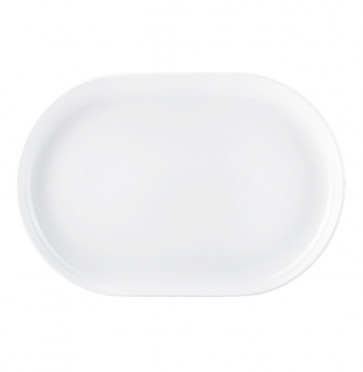 Блюдо овальне Boss 360 мм Lubiana 1859 порцеляна, фото 1