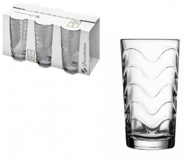 Набір високих склянок Toros 260мл 6шт Pasabahce 52654, фото 1