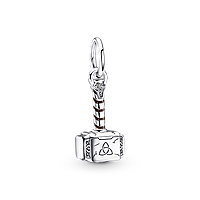 Срібна намистина Pandora Молот Тора Месники 790483C01