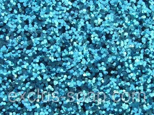 Бірюзовий глітер-5 грамів — 1 мм, фото 1