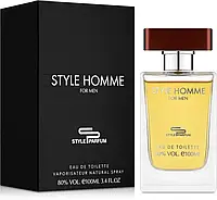 Туалетная вода мужская Sterling Parfums Style Homme оригинал 100 ml