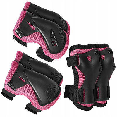 Захист для роликів дитячий SportVida SV-KY0006-L розмір L чорний. Захист для велосипеда, самокату, скейту