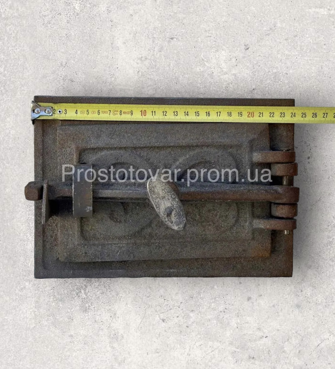 Комплект дверцы печные чугунные с зажимом. Топочная и поддувальная (ID ...