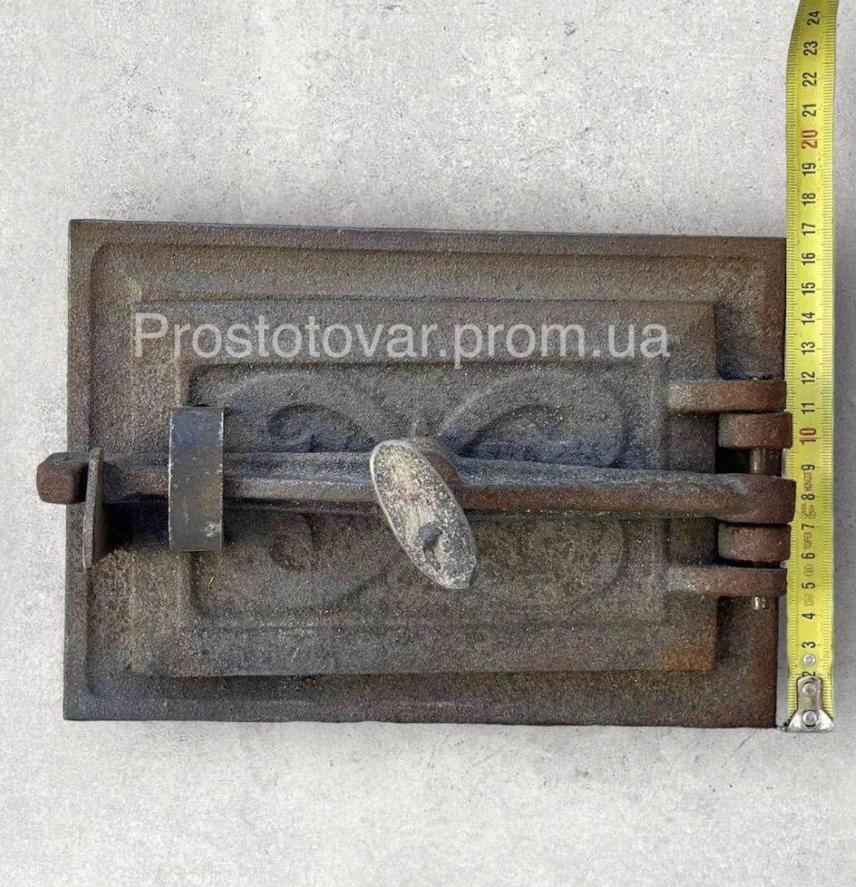 Комплект дверцы печные чугунные с зажимом. Топочная и поддувальная (ID ...