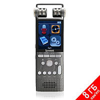 Професійний диктофон цифровий з лінійним входом Savetek GS-R06, 8 Гб пам'яті, стерео, SD до 64 Гб Love&Life