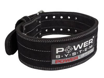 Пояс для пауерліфтингу Power System Power Lifting PS-3800 Black XL