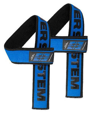 Кистьові ремені Power System PS-3401 Lifting Straps Duplex Black/Blue