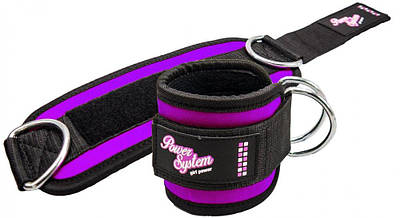 Манжети на кісточки Power System Ankle Strap Gym Babe PS-3450 Purple