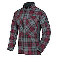 Боевая рубашка Helikon-Tex MBDU FLANNEL SHIRT RUBY PLAID