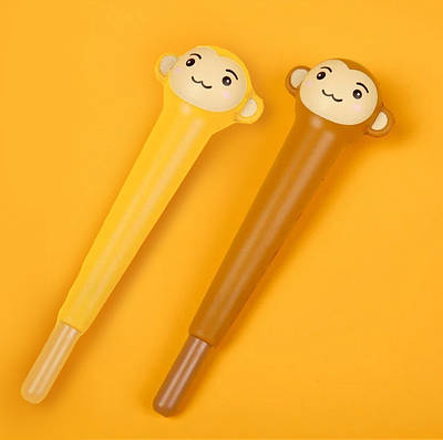 Набір ручок масляних 0.7 мм BP5028 Squishy Monkey (2шт)