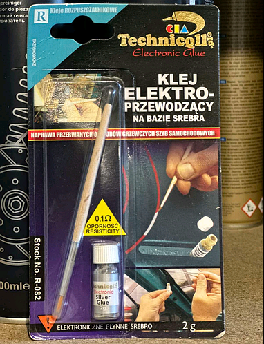 Клей электропроводящий Technicoll для контактов и нитей обогрева (R-082 ...