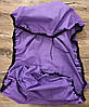 Чохол на прасувальну дошку (130×50) фіолетовий CLASSIC 100% бавовна, фото 2