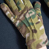Перчатки флісові 280 гм Kirasa мультикам (Арт KI418), фото 4