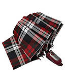 Парасолька автомат Lantana LAN952 на 9 спиць у клітку Червоний, фото 3