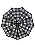 Парасолька автомат Lantana LAN952 на 9 спиць у клітку Синій з білим, фото 6