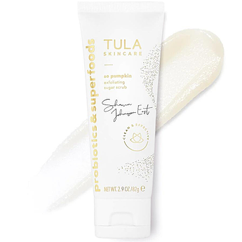 Цукровий скраб-ексфоліант для обличчя з екстрактом гарбуза Tula Skin Care So Pumpkin Exfoliating Sugar Scrub 82 г