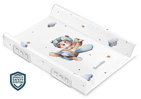 Сповивальна дошка Sensillo Safety System 70 см - NIEBO SAMOLOT Z MISIEM (SILLO-136273)