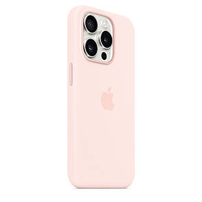 Чохол Silicone Case Premium для iPhone 15 Pro Max Light Pink, фото 2