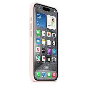 Чохол Silicone Case Premium для iPhone 15 Pro Max Light Pink, фото 3