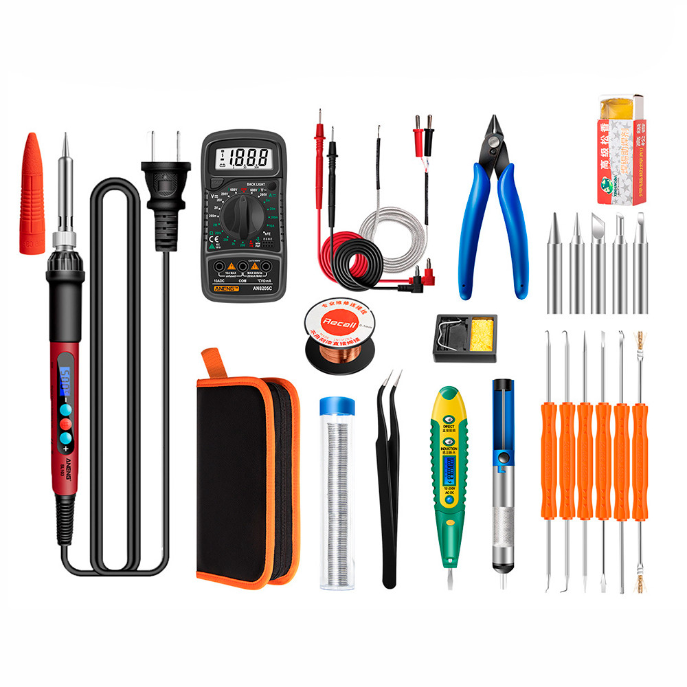 Набір інструментів для паяння ANENG SL-103, 25 предметів, фото 1