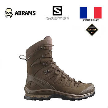 Черевики тактичні Salomon Quest 4D Forces 2 High GTX EN | Earth Brown/Earth Brown/Earth Brown