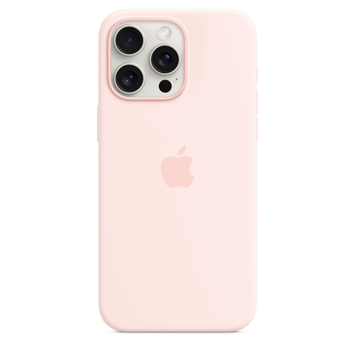 Чохол Silicone Case Premium для iPhone 15 Pro Max Light Pink