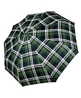 Парасолька автомат Lantana LAN952 на 9 спиць у клітку (88865G-E)