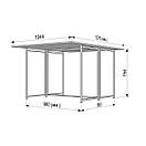 Розкладний кухонний стіл. 1044х742(1375) мм. На дві сторони., фото 6