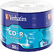 CD-R диски для аудіо Verbatim Spindle Wagon Wheel 50 pcs Extra, фото 2