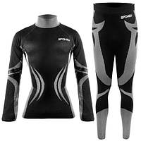 Комплект жіночої термобілизни Spokey GJOA XL/XXL black (926252)