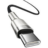 Дата кабель Baseus Cafule Series Metal Type-C to Type-C 100W (1m) (CATJK-C), фото 4