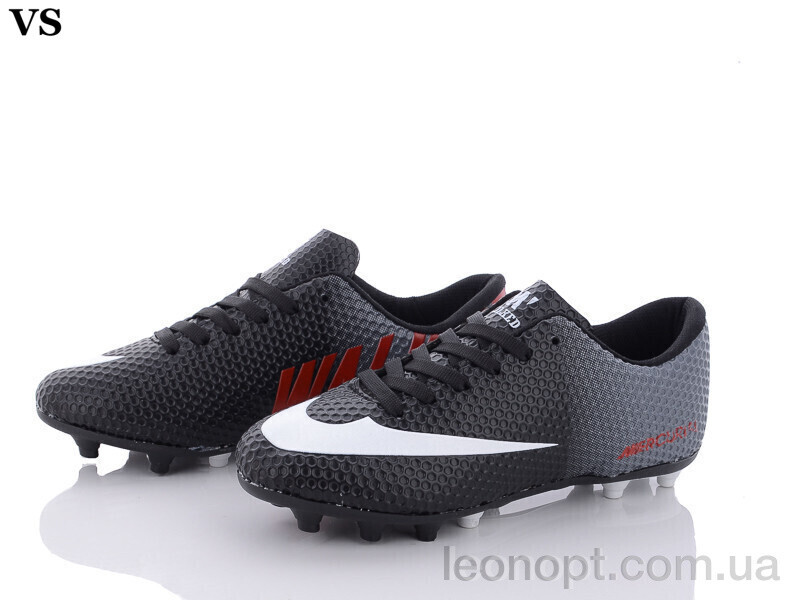 Футбольная обувь для мальчиков "VS" Mercurial 08 Black Crampon (40 - 44) - фото 2 - id-p1936974883