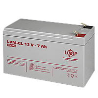 Аккумулятор гелевый LogicPower LPM-GL 12V - 7 Ah