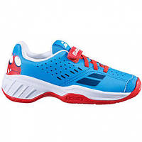 Кроссовки дит. Babolat Pulsion all court kid tomato red/blue aster (32)