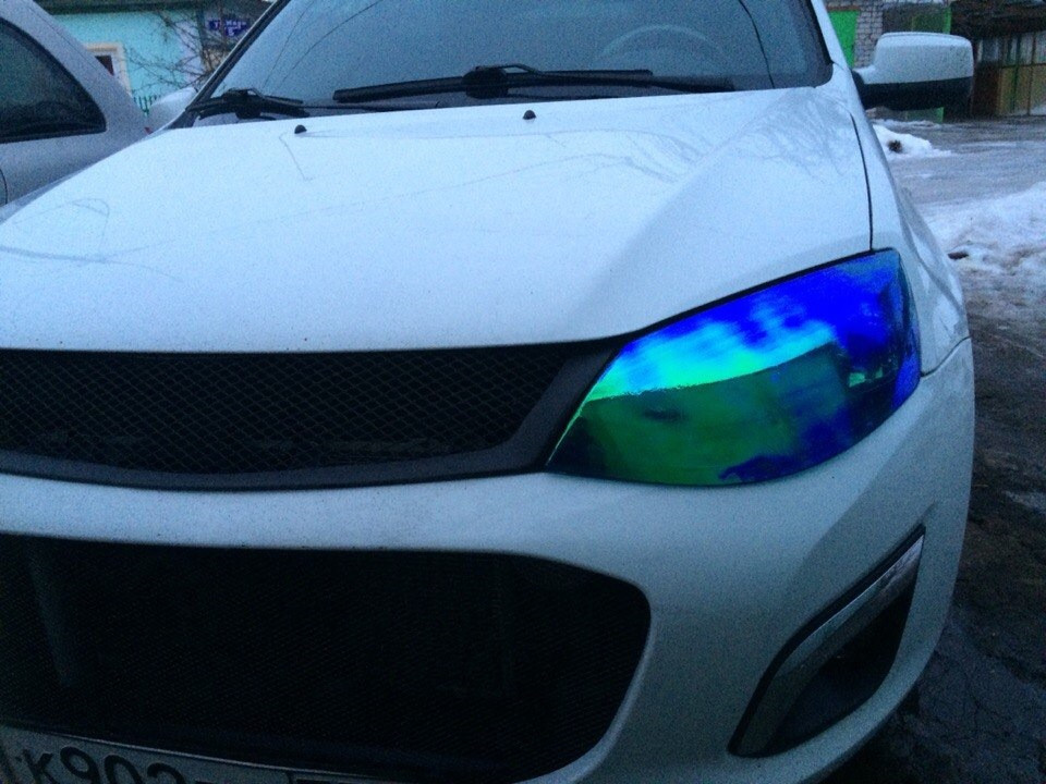 Плівка для тонування фар Хамелеон Синій Темно блакитна, фото 1