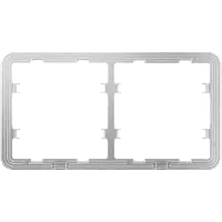 Ajax Frame (2 seats) [55] Рамка для двох вимикачів