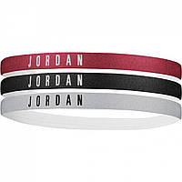 Головной убор Air Jordan 3pk Hband 00 Red/Blk/Gry Доставка від 14 днів - Оригинал