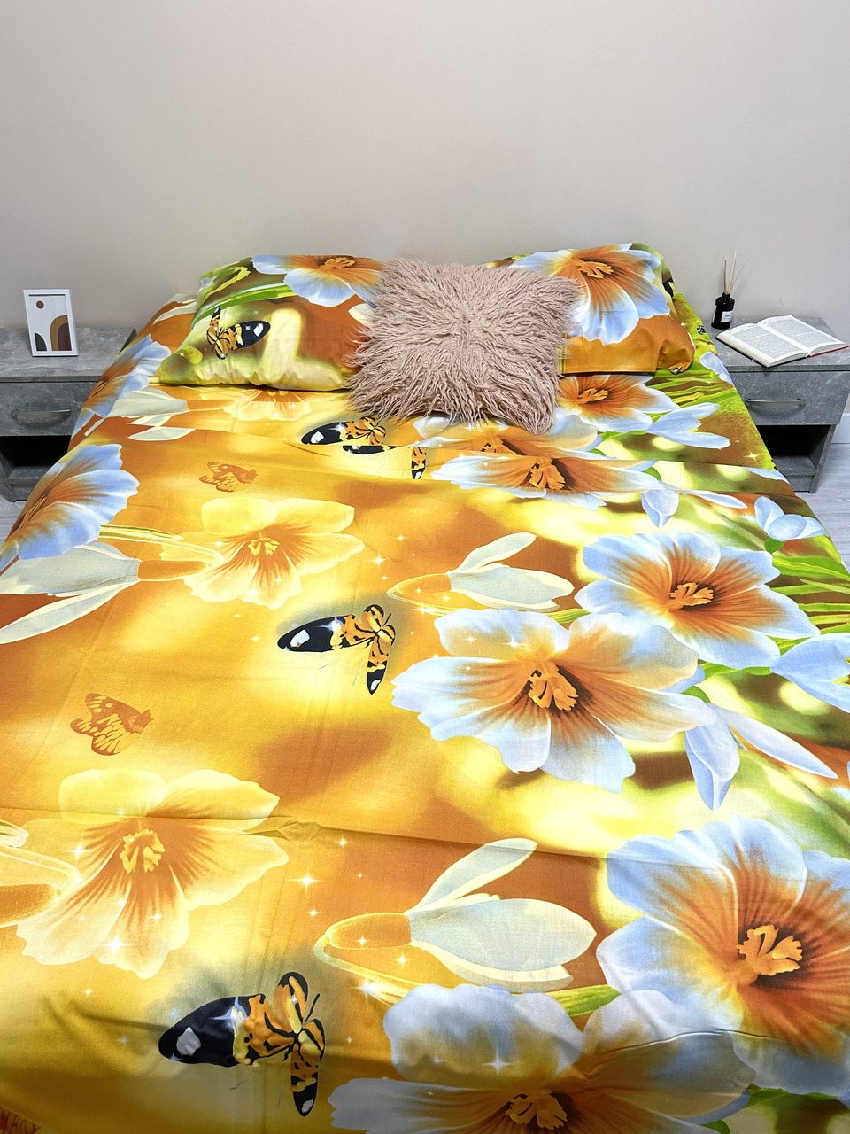 Полуторный комплект. Бязь