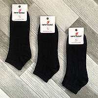 Носки мужские махровые хлопок короткие ВженеBOSSі, размер 27 (41-42), чёрные, 011049