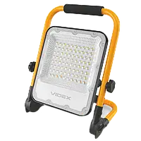 VIDEX PREMIUMVL-F2A-505 LED прожектор акумуляторний 50W 5000K 220V